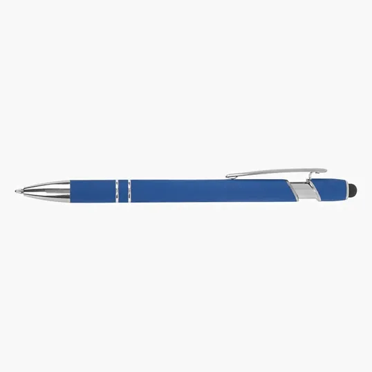 Denton Soft-Touch Aluminum Ballpoint Pen with Stylus — view 8
