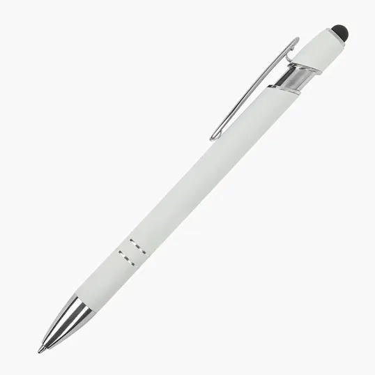 Denton Soft-Touch Aluminum Ballpoint Pen with Stylus — view 17