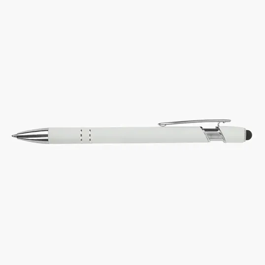 Denton Soft-Touch Aluminum Ballpoint Pen with Stylus — view 18