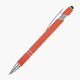 Denton Soft-Touch Aluminum Ballpoint Pen with Stylus — view 12