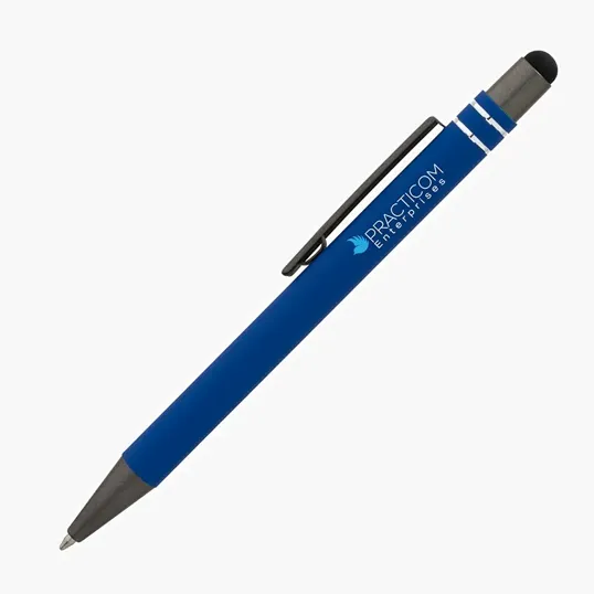 Valumark Silvana Soft-Touch Ballpoint Pen with Stylus — view 5