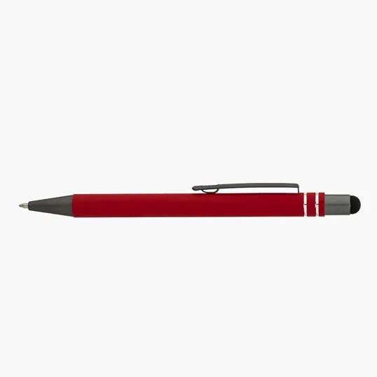 Valumark Silvana Soft-Touch Ballpoint Pen with Stylus — view 8
