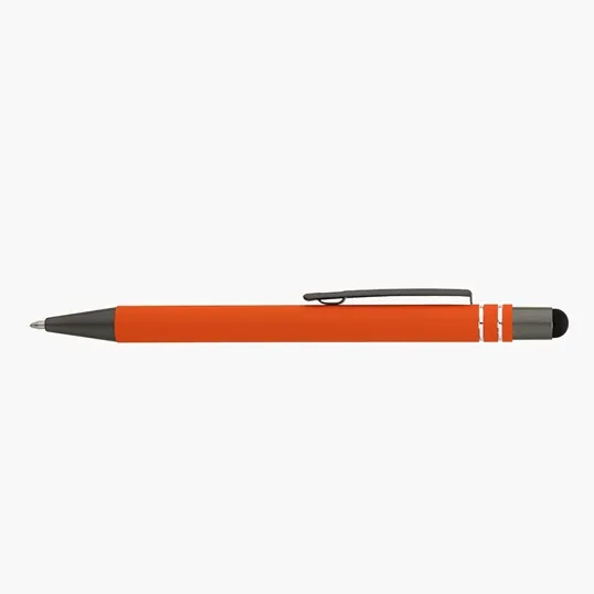 Valumark Silvana Soft-Touch Ballpoint Pen with Stylus — view 10