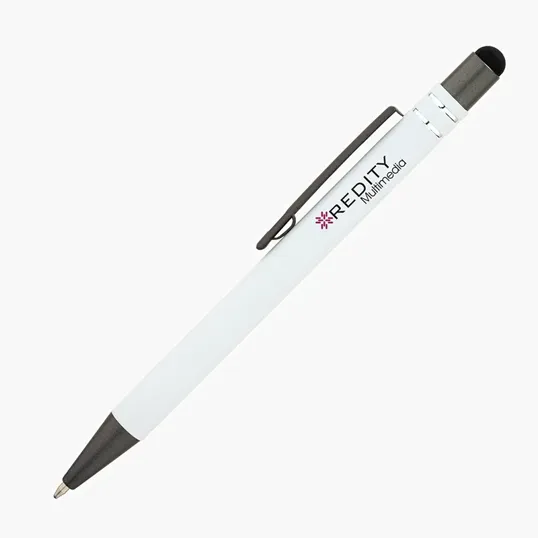 Valumark Silvana Soft-Touch Ballpoint Pen with Stylus — view 11