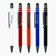 Valumark Silvana Soft-Touch Ballpoint Pen with Stylus — view 2