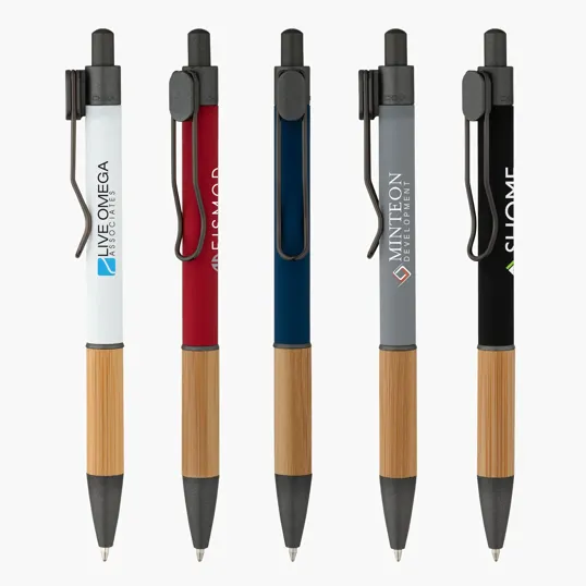 Manoa Ballpoint Pen with Bamboo Grip