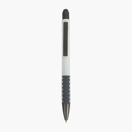 Carnaby Plunge-Action Aluminum Ballpoint Pen with Stylus — view 7