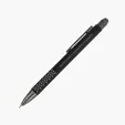 Carnaby Plunge-Action Aluminum Ballpoint Pen with Stylus — view 4
