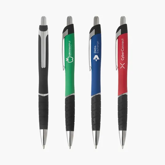 Script Plunge-Action Aluminum Ballpoint Pen