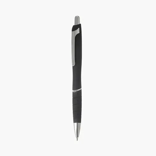 Script Plunge-Action Aluminum Ballpoint Pen — view 3