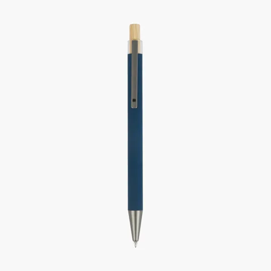 Arundi Recycled Aluminum Pen with Bamboo Plunger — view 17