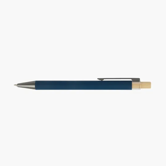 Arundi Recycled Aluminum Pen with Bamboo Plunger — view 18