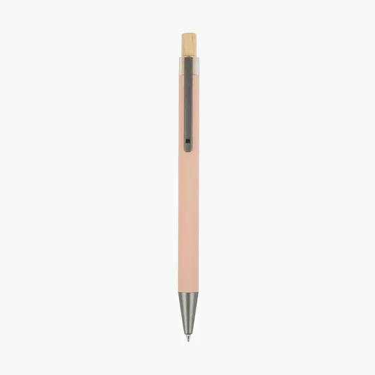 Arundi Recycled Aluminum Pen with Bamboo Plunger — view 27