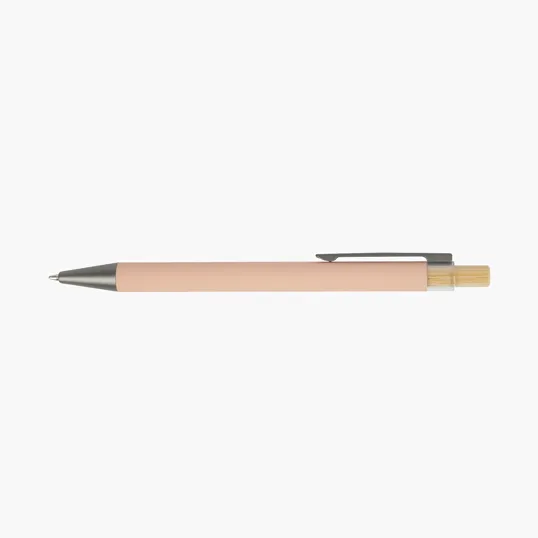 Arundi Recycled Aluminum Pen with Bamboo Plunger — view 28