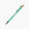 Arundi Recycled Aluminum Pen with Bamboo Plunger — view 2
