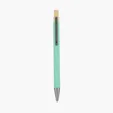 Arundi Recycled Aluminum Pen with Bamboo Plunger — view 3