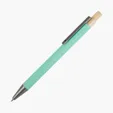 Arundi Recycled Aluminum Pen with Bamboo Plunger — view 5