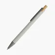 Arundi Recycled Aluminum Pen with Bamboo Plunger — view 22