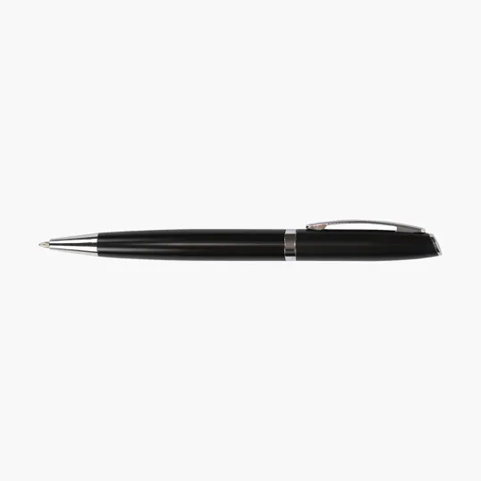 Dawson Recycled Aluminum Twist Action Ballpoint Pen — view 4