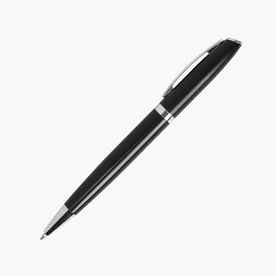 Dawson Recycled Aluminum Twist Action Ballpoint Pen — view 5