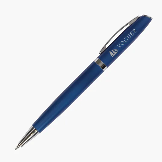 Dawson Recycled Aluminum Twist Action Ballpoint Pen — view 6