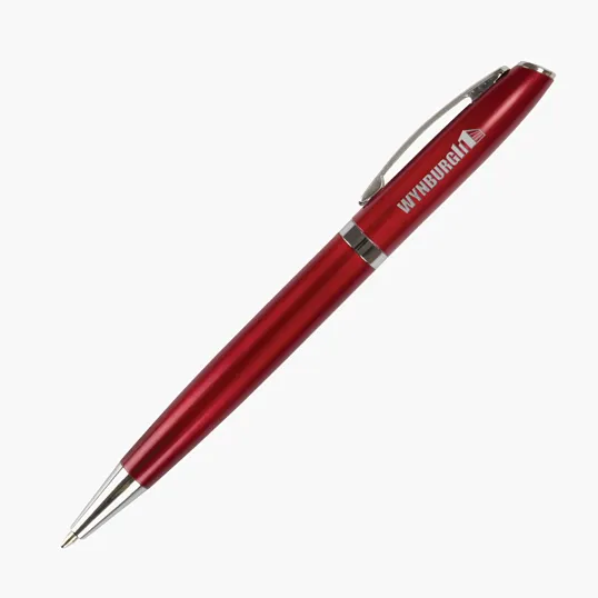 Dawson Recycled Aluminum Twist Action Ballpoint Pen — view 10