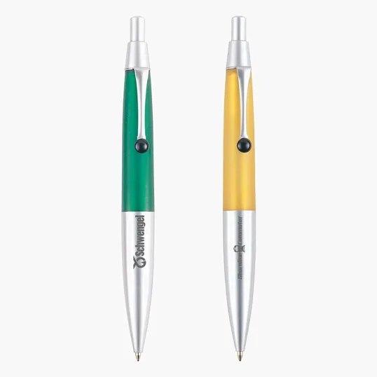 Manhattan Ballpoint Pen, Aluminum with Matte Silver Finish