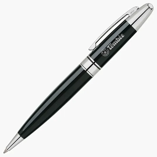 Presidio Ballpoint Pen, Solid Brass Twist-Action — view 2