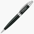 Presidio Ballpoint Pen, Solid Brass Twist-Action — view 2