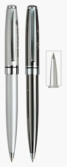 Estrella Solid Brass Ballpoint Pen — view 2