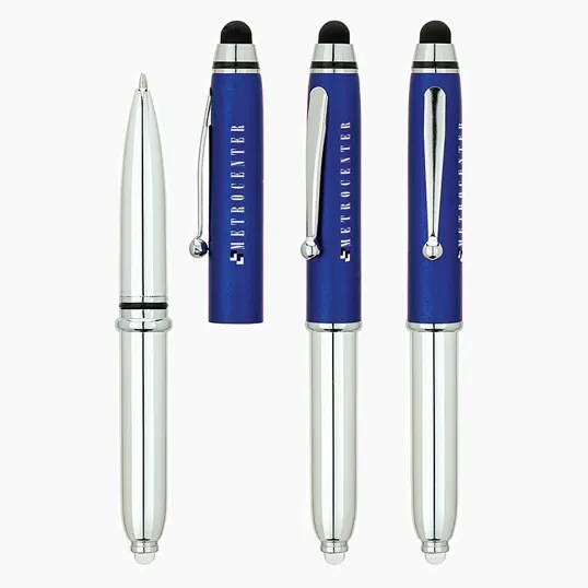 Valumark Volt Ballpoint Pen with Stylus and LED Light — view 6