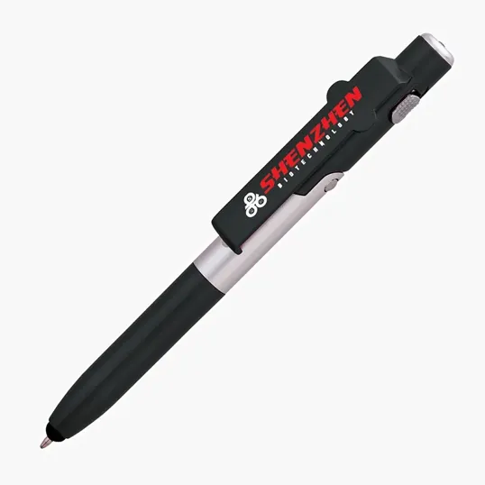Madison 4-in-1 Ballpoint Pen with LED, Phone Stand, and Stylus — view 3