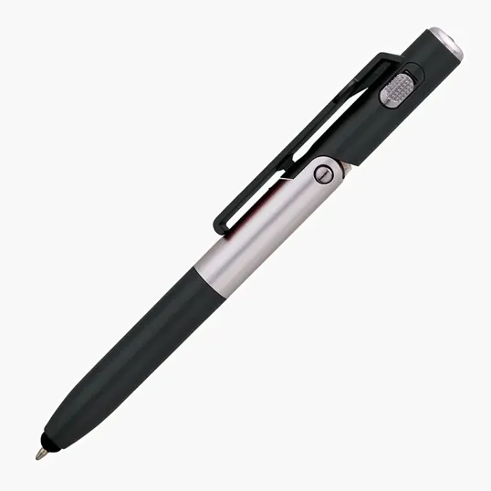 Madison 4-in-1 Ballpoint Pen with LED, Phone Stand, and Stylus — view 4