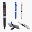 Madison 4-in-1 Ballpoint Pen with LED, Phone Stand, and Stylus