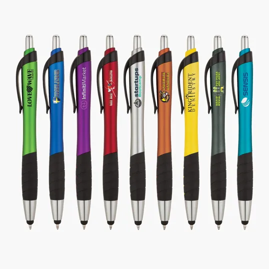 Wave® Metallic Ballpoint Pen with Stylus