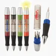 Basics Plastik Handy Pen 3-in-1 Tool Pen