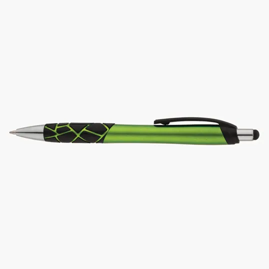 Basics Plastik Geo Ballpoint Pen with Stylus — view 8