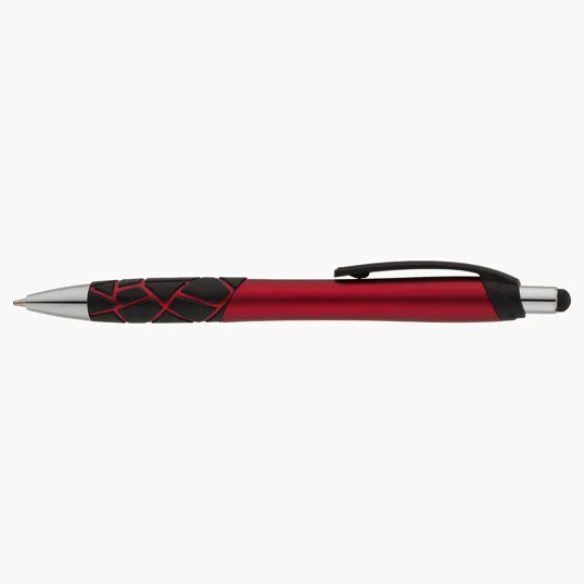 Basics Plastik Geo Ballpoint Pen with Stylus — view 14