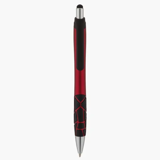 Basics Plastik Geo Ballpoint Pen with Stylus — view 15