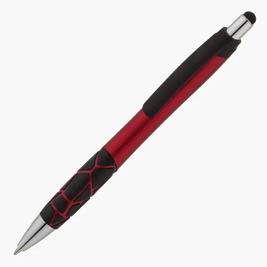 Basics Plastik Geo Ballpoint Pen with Stylus — view 16