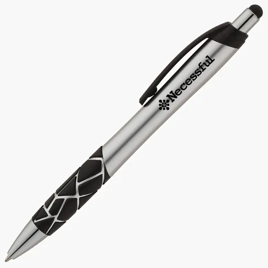 Basics Plastik Geo Ballpoint Pen with Stylus — view 17
