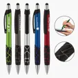 Basics Plastik Geo Ballpoint Pen with Stylus — view 2