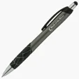 Basics Plastik Geo Ballpoint Pen with Stylus — view 3