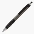 Basics Plastik Geo Ballpoint Pen with Stylus — view 6