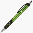 Basics Plastik Geo Ballpoint Pen with Stylus — view 7