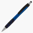 Basics Plastik Geo Ballpoint Pen with Stylus — view 12