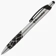 Basics Plastik Geo Ballpoint Pen with Stylus — view 17