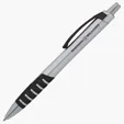 Apex Silver Plunge-Action Ballpoint Pen — view 2