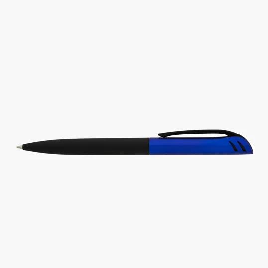 Basics Plastik Manchester Twist-Action Ballpoint Pen — view 3