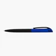 Basics Plastik Manchester Twist-Action Ballpoint Pen — view 3